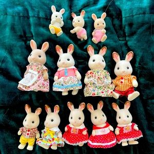 Calico Critter Bunnies